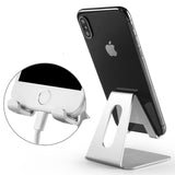 Universal Cell Phone Stand Desk Holder Aluminum Alloy Phone Tablet Bracket for iphone 11 SE 7 8 for iPad Pro Cell Phone Holder