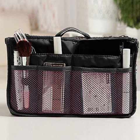 Large liner Lady Makeup Cosmetic Bag Cheap Female Tote   A